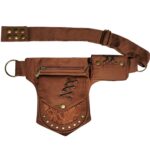 Larswon Renaissance Leg Bag for Women – Stylish Festival Belt and Hip Bag in Coffee Larswon Renaissance Leg Bag for Women – Stylish Festival Belt and Hip Bag in Coffee