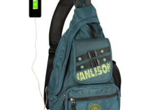 LARSWON Sling Bag with USB Charging Port – Versatile Large Crossbody Shoulder Backpack, Waterproof and Lightweight LARSWON Sling Bag with USB Charging Port – Versatile Large Crossbody Shoulder Backpack, Waterproof and Lightweight