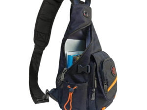 Innturt Large Sling Bag Backpack for 13″ and 14″ Laptops – Versatile Travel Satchel (Black)